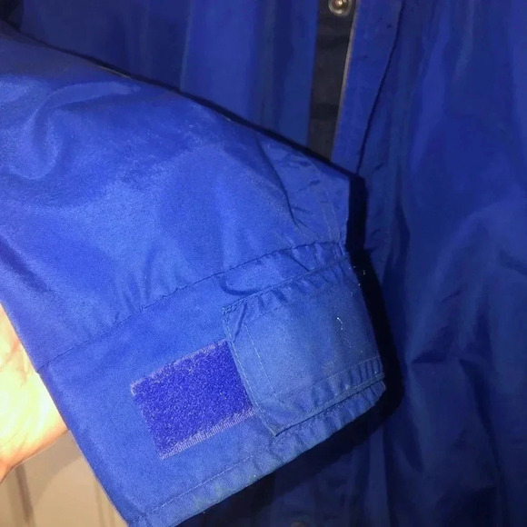 Columbia Men’s Bugaboo Raincoat Windbreaker Jacket Blue/Yellow Size Large - Picture 4 of 10